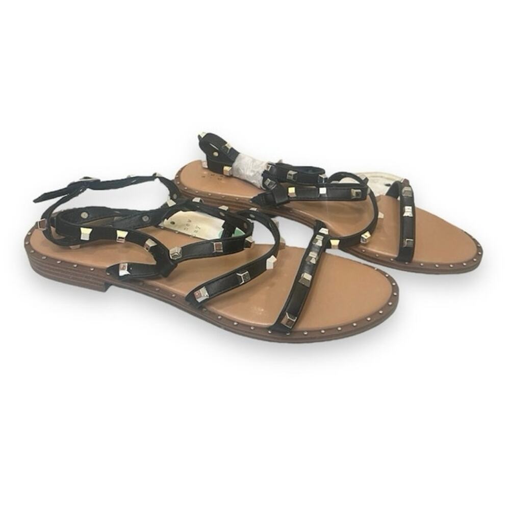 a new day Astrid studded gladiator sandals NWT Women's 8.5W - Picture 6 of 9